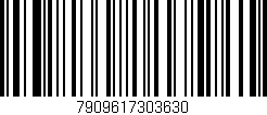 Código de barras (EAN, GTIN, SKU, ISBN): '7909617303630'