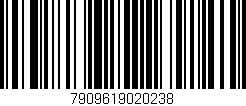 Código de barras (EAN, GTIN, SKU, ISBN): '7909619020238'