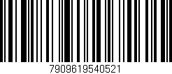 Código de barras (EAN, GTIN, SKU, ISBN): '7909619540521'
