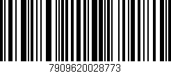 Código de barras (EAN, GTIN, SKU, ISBN): '7909620028773'