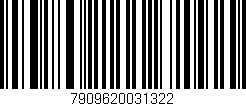 Código de barras (EAN, GTIN, SKU, ISBN): '7909620031322'