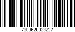 Código de barras (EAN, GTIN, SKU, ISBN): '7909620033227'