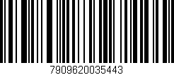 Código de barras (EAN, GTIN, SKU, ISBN): '7909620035443'