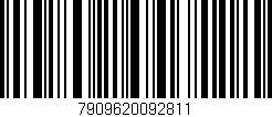 Código de barras (EAN, GTIN, SKU, ISBN): '7909620092811'
