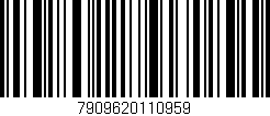 Código de barras (EAN, GTIN, SKU, ISBN): '7909620110959'