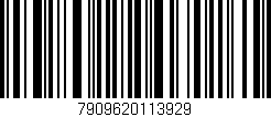 Código de barras (EAN, GTIN, SKU, ISBN): '7909620113929'