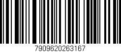 Código de barras (EAN, GTIN, SKU, ISBN): '7909620263167'