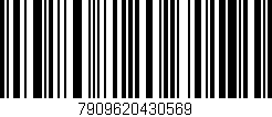 Código de barras (EAN, GTIN, SKU, ISBN): '7909620430569'