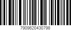 Código de barras (EAN, GTIN, SKU, ISBN): '7909620430798'