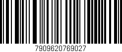 Código de barras (EAN, GTIN, SKU, ISBN): '7909620769027'