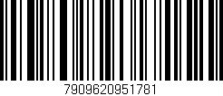 Código de barras (EAN, GTIN, SKU, ISBN): '7909620951781'