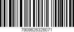 Código de barras (EAN, GTIN, SKU, ISBN): '7909626326071'