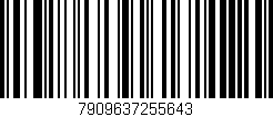 Código de barras (EAN, GTIN, SKU, ISBN): '7909637255643'