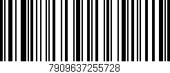 Código de barras (EAN, GTIN, SKU, ISBN): '7909637255728'