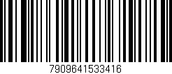 Código de barras (EAN, GTIN, SKU, ISBN): '7909641533416'