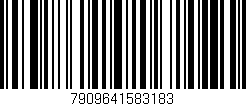 Código de barras (EAN, GTIN, SKU, ISBN): '7909641583183'