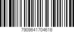 Código de barras (EAN, GTIN, SKU, ISBN): '7909641704618'