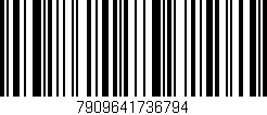 Código de barras (EAN, GTIN, SKU, ISBN): '7909641736794'