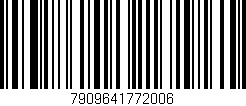 Código de barras (EAN, GTIN, SKU, ISBN): '7909641772006'