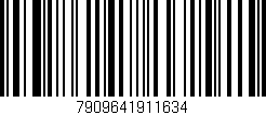 Código de barras (EAN, GTIN, SKU, ISBN): '7909641911634'