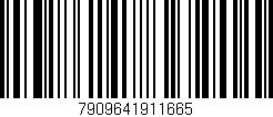 Código de barras (EAN, GTIN, SKU, ISBN): '7909641911665'