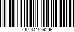 Código de barras (EAN, GTIN, SKU, ISBN): '7909641934336'