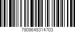 Código de barras (EAN, GTIN, SKU, ISBN): '7909649314703'