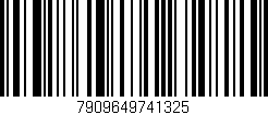 Código de barras (EAN, GTIN, SKU, ISBN): '7909649741325'