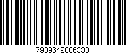 Código de barras (EAN, GTIN, SKU, ISBN): '7909649806338'