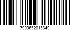 Código de barras (EAN, GTIN, SKU, ISBN): '7909652016649'