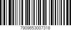 Código de barras (EAN, GTIN, SKU, ISBN): '7909653007318'