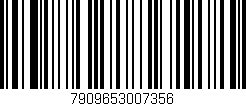 Código de barras (EAN, GTIN, SKU, ISBN): '7909653007356'