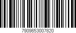 Código de barras (EAN, GTIN, SKU, ISBN): '7909653007820'