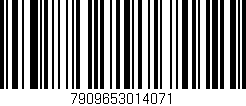Código de barras (EAN, GTIN, SKU, ISBN): '7909653014071'