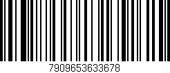 Código de barras (EAN, GTIN, SKU, ISBN): '7909653633678'