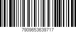 Código de barras (EAN, GTIN, SKU, ISBN): '7909653639717'