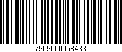 Código de barras (EAN, GTIN, SKU, ISBN): '7909660058433'