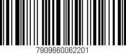 Código de barras (EAN, GTIN, SKU, ISBN): '7909660062201'