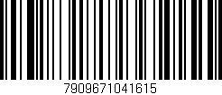 Código de barras (EAN, GTIN, SKU, ISBN): '7909671041615'