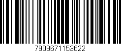 Código de barras (EAN, GTIN, SKU, ISBN): '7909671153622'