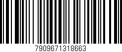 Código de barras (EAN, GTIN, SKU, ISBN): '7909671318663'