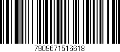 Código de barras (EAN, GTIN, SKU, ISBN): '7909671516618'