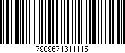 Código de barras (EAN, GTIN, SKU, ISBN): '7909671611115'