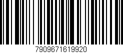Código de barras (EAN, GTIN, SKU, ISBN): '7909671619920'