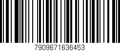Código de barras (EAN, GTIN, SKU, ISBN): '7909671636453'