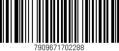 Código de barras (EAN, GTIN, SKU, ISBN): '7909671702288'