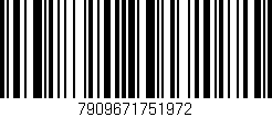 Código de barras (EAN, GTIN, SKU, ISBN): '7909671751972'