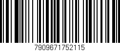 Código de barras (EAN, GTIN, SKU, ISBN): '7909671752115'