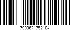 Código de barras (EAN, GTIN, SKU, ISBN): '7909671752184'