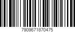 Código de barras (EAN, GTIN, SKU, ISBN): '7909671870475'